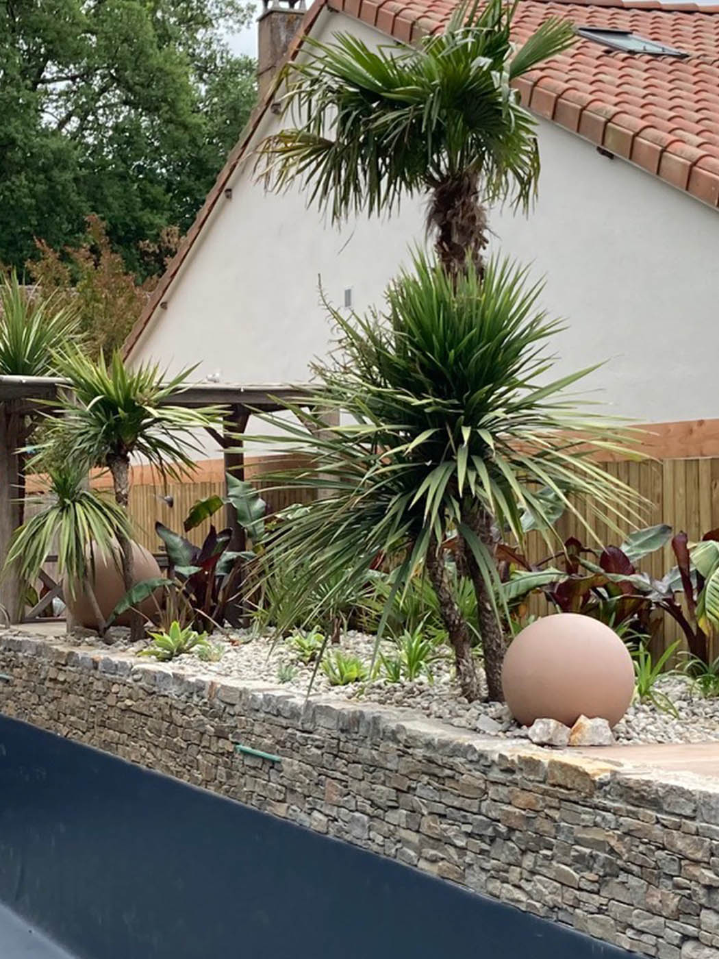 paysagiste toulouse, jardin exotique, architecte paysagiste, couloir de nage